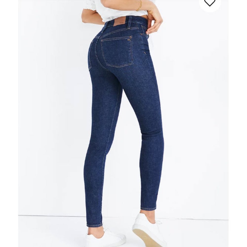 MADEWELL Curvy 10" High Rise Skinny Jeans Lucille
